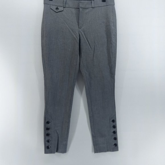 Banana Republic Sloan gray  Pants Women's Size 4 - Picture 1 of 12